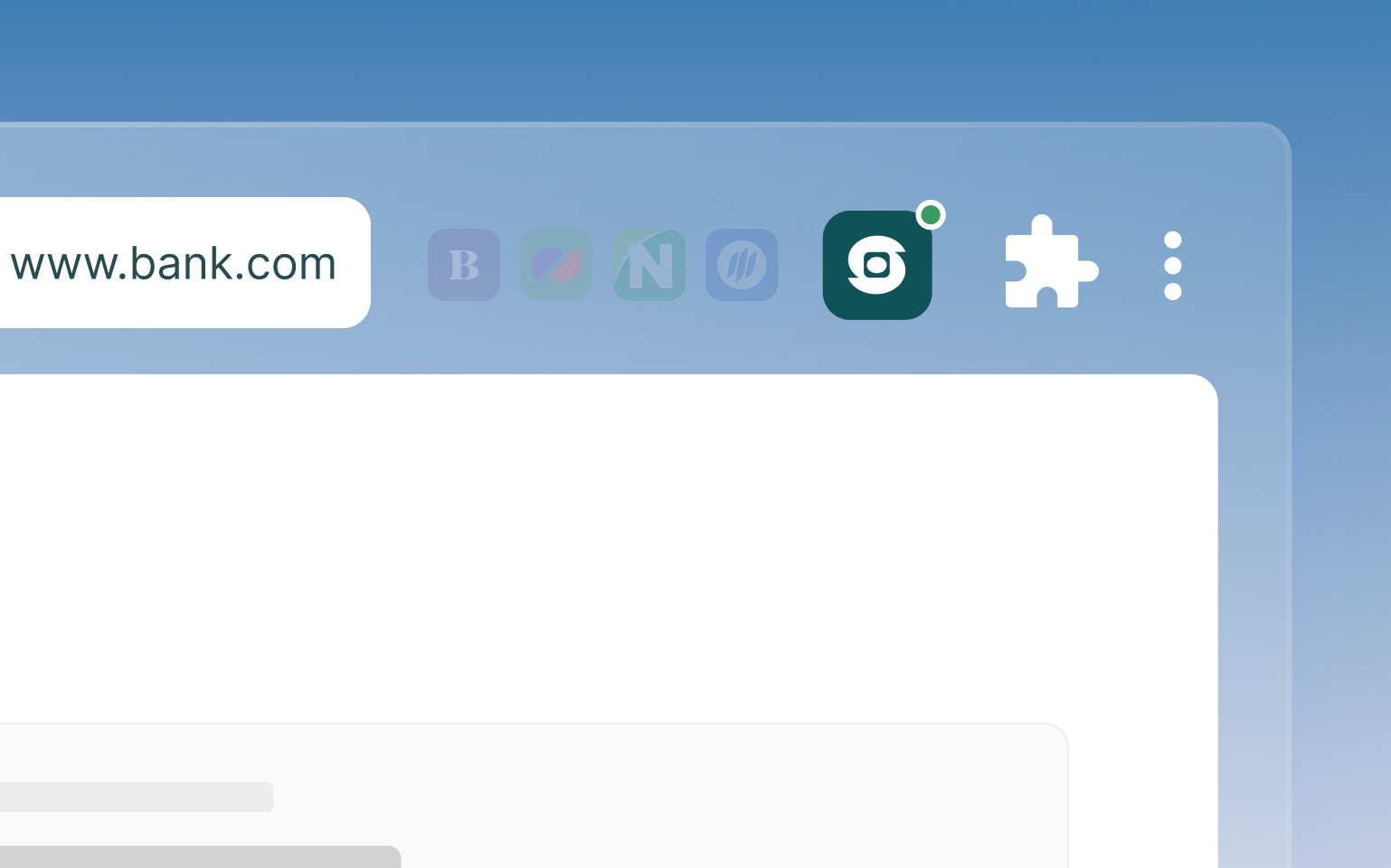 Haven disabling other browser extensions on a protected site