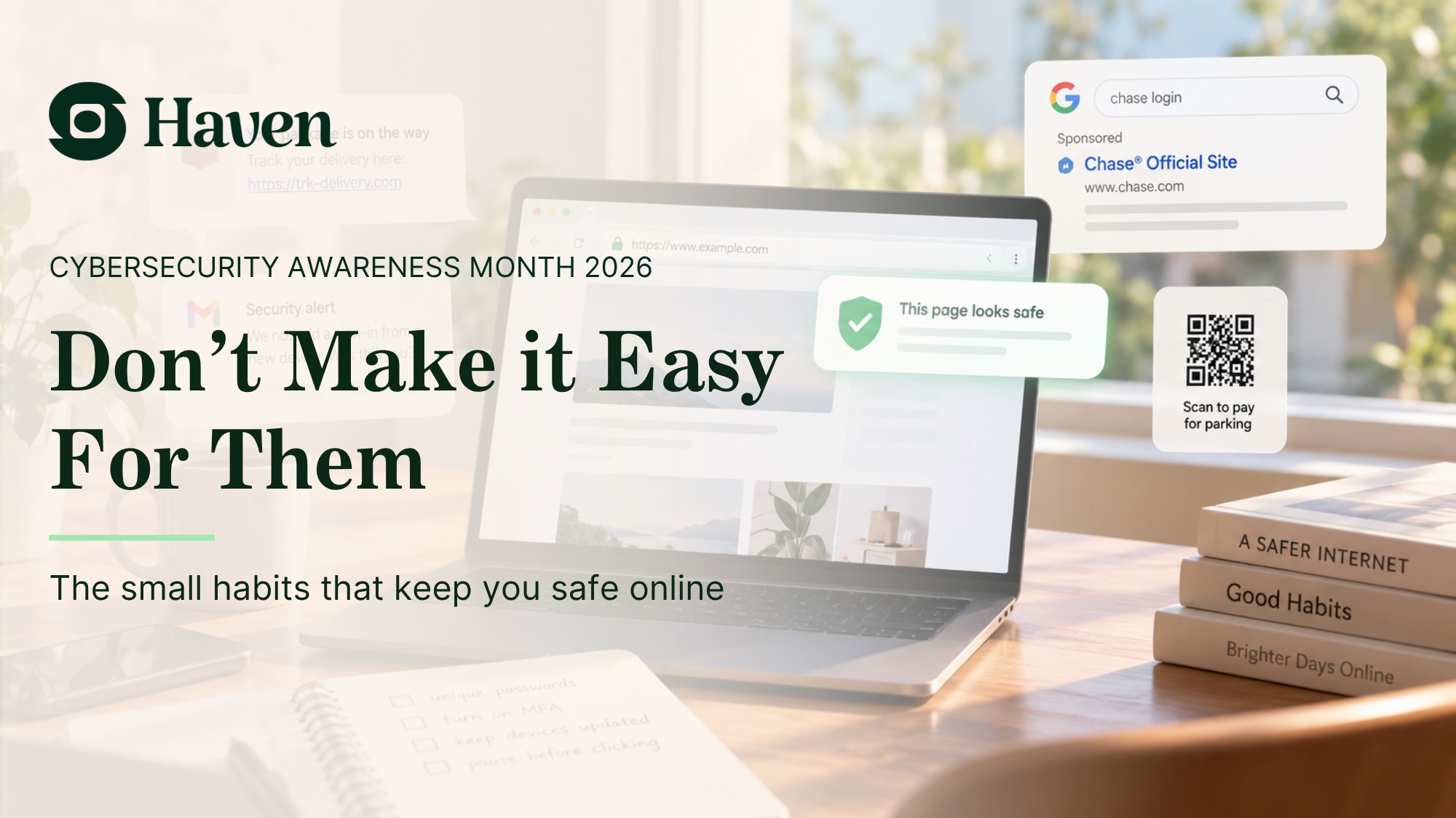 Don't Make It Easy for Them: The Small Habits That Keep You Safe Online